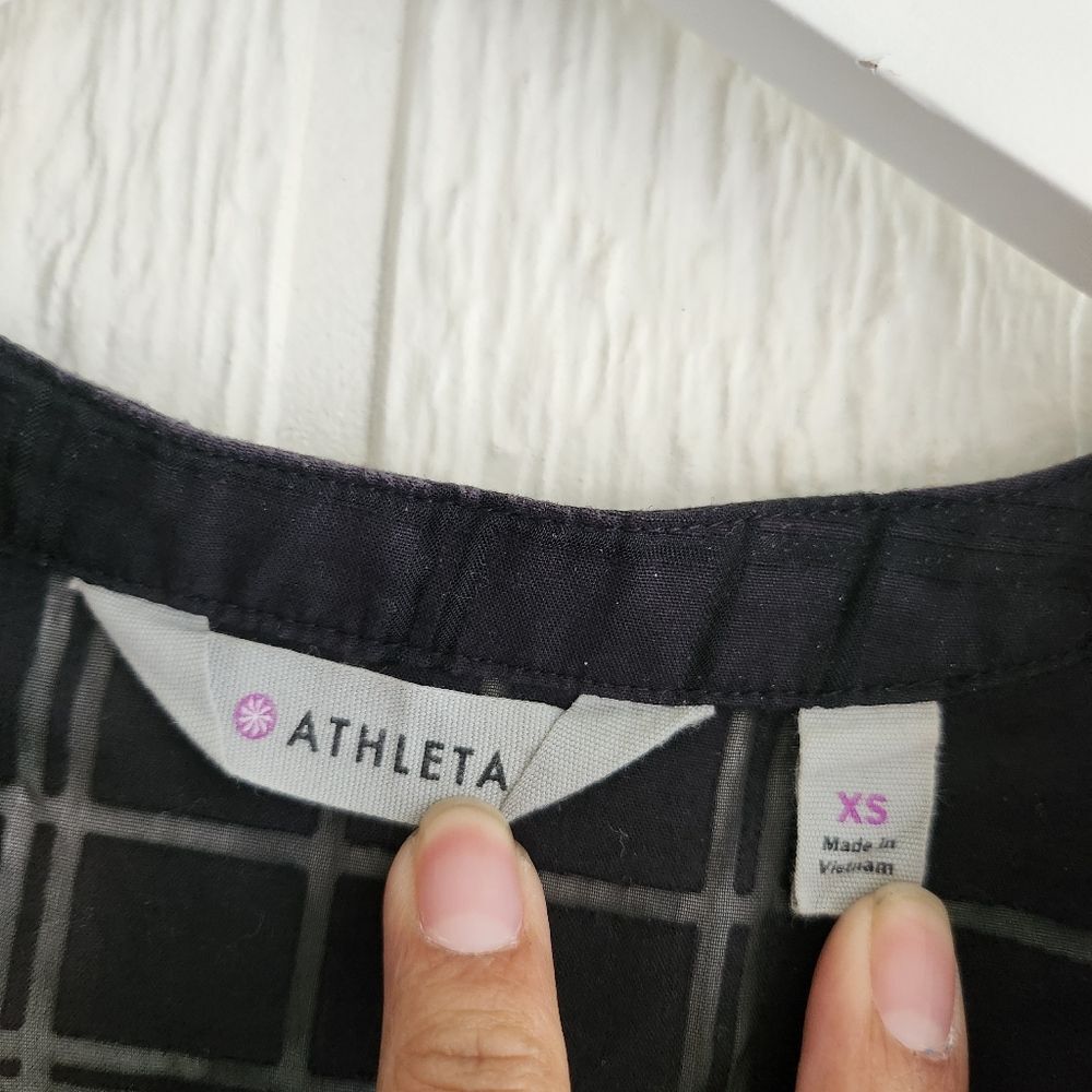 Athleta Black Blouse - Picture 3 of 5